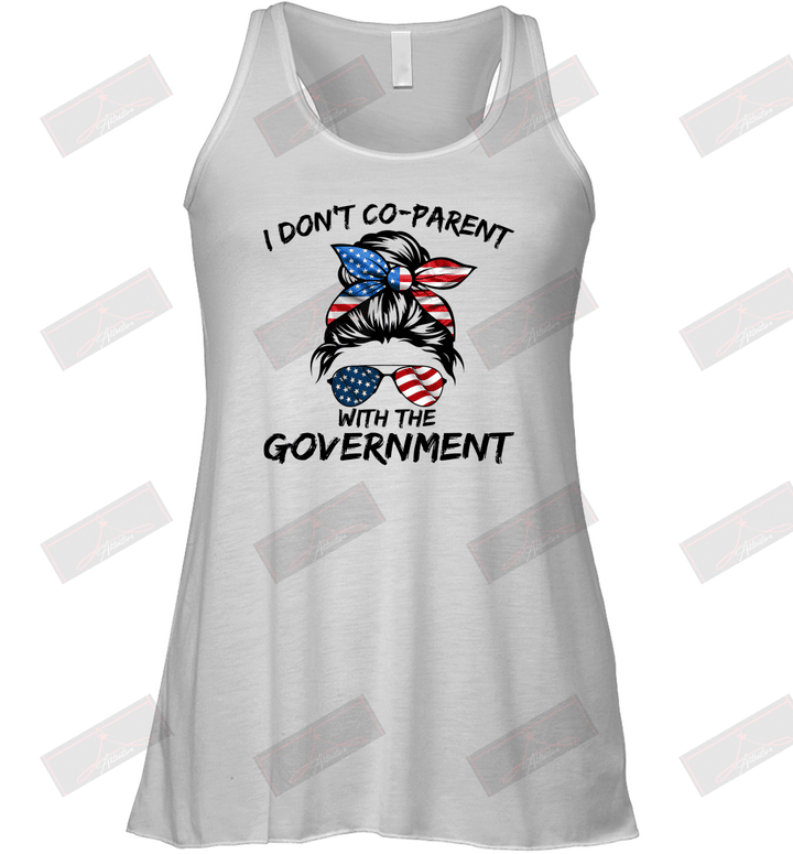 I Don't Co Parent With The Government Racerback Tank
