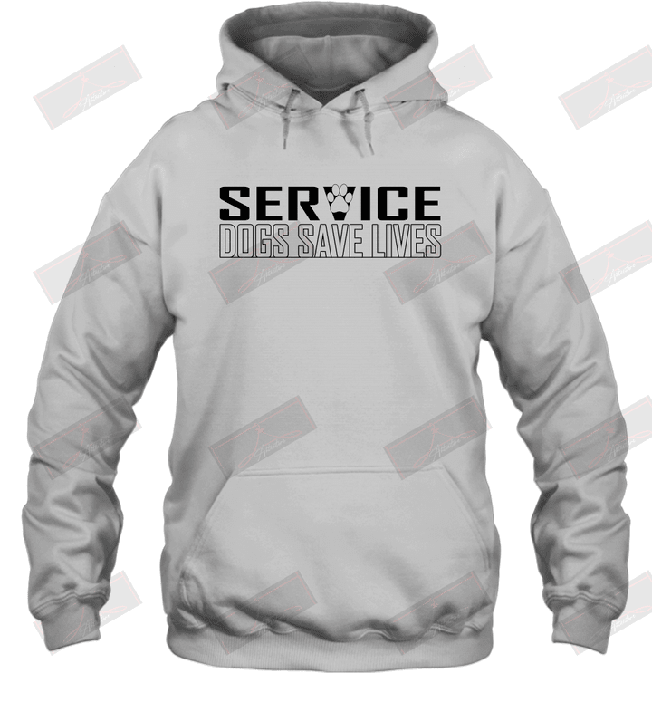 Service Dogs Save Lives Hoodie