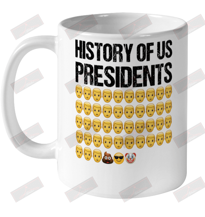 History Of US Presidents Ceramic Mug 11oz