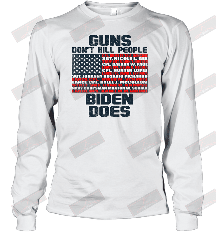 Guns Don't Skill People Long Sleeve T-Shirt