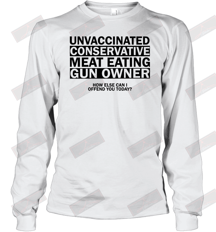 Meat Eating Gun Owner Long Sleeve T-Shirt