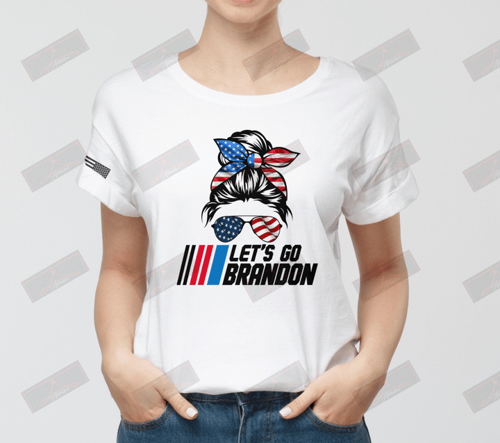Let's Go Brandon Full T-shirt Front