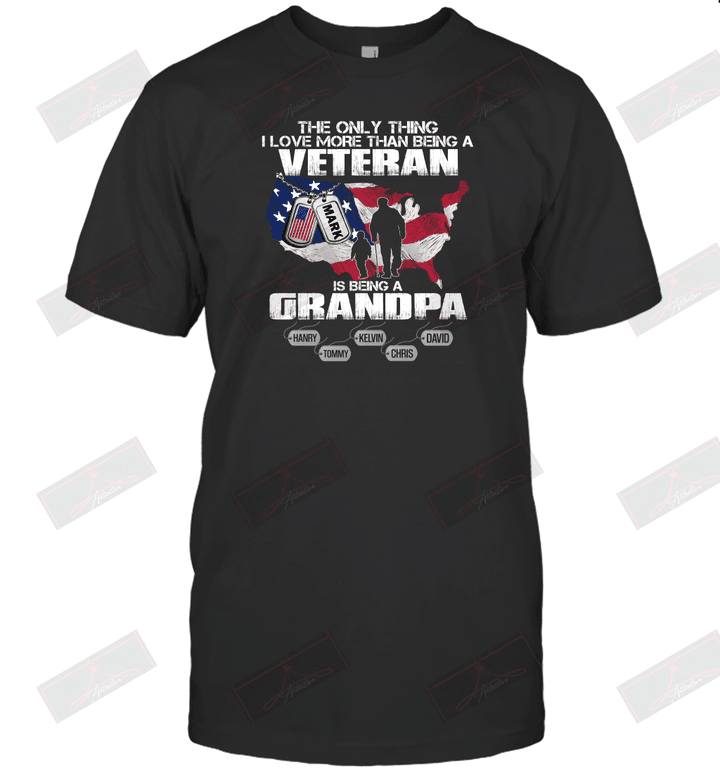 Personality The Only Thing I Love More Than Being A Veteran Is Being A T-Shirt