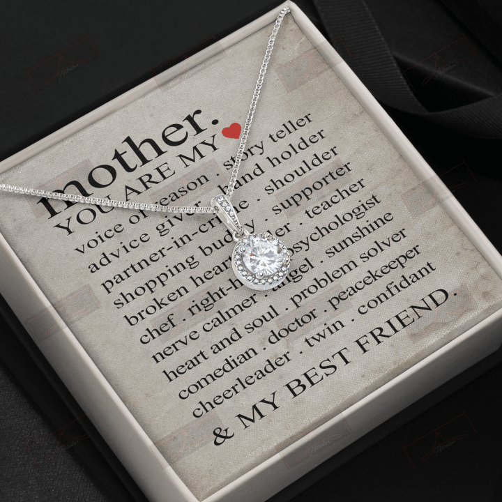 Mother You Are My Best Friend Necklace