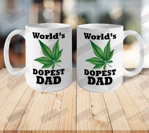 World's Dopest Dad Ceramic Mug 11oz