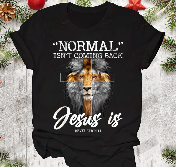 Normal Isn't Coming Back Jesus Is Revelation 14 T-Shirt T-shirt