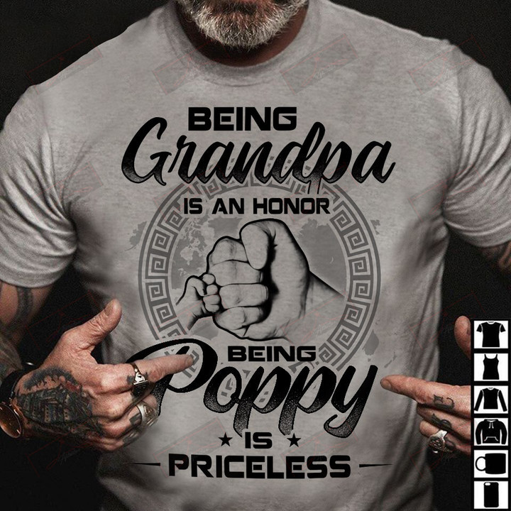 Being Grandpa Is An Honor T-Shirt