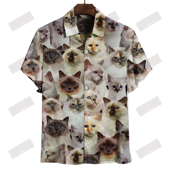 Birman Cats Hawaiian Shirt
