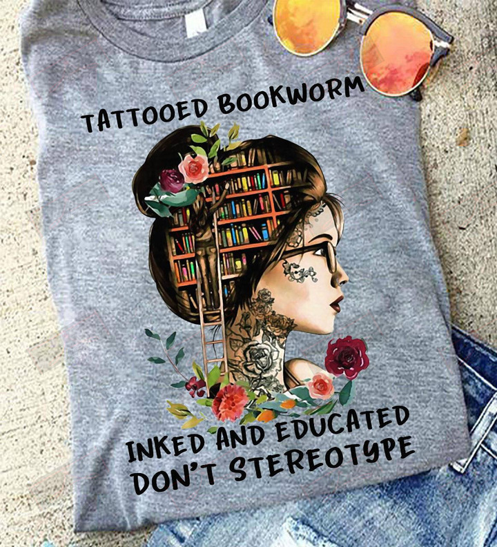 Tattooed Bookworm T-Shirt