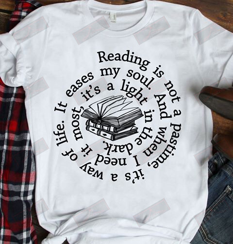 Reading It's A Light In The Dark T-Shirt