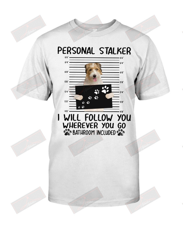 Jack Russell Long Hair Personal Stalker T-shirt