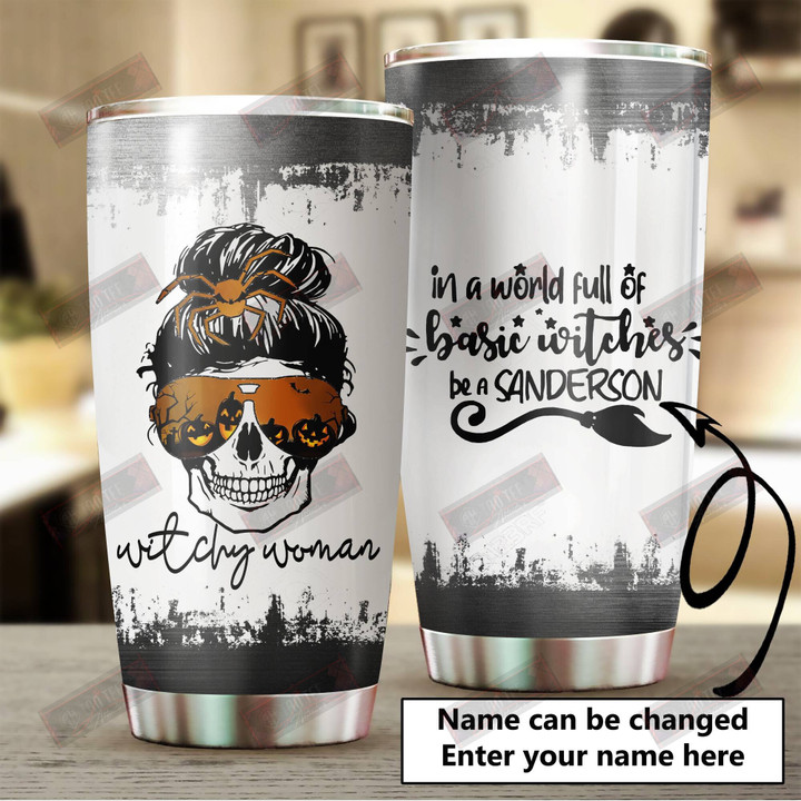 Witchy Woman Halloween Tumbler