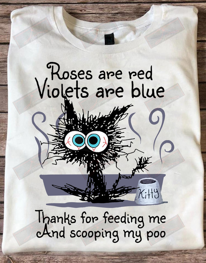 ETT1184 Roses Are Red Violets Are Blue Thanks For Feeding Me