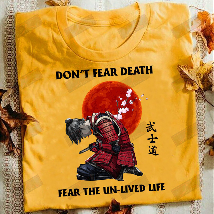 ETT1717 Don't Fear Death Fear The Un-lived Life