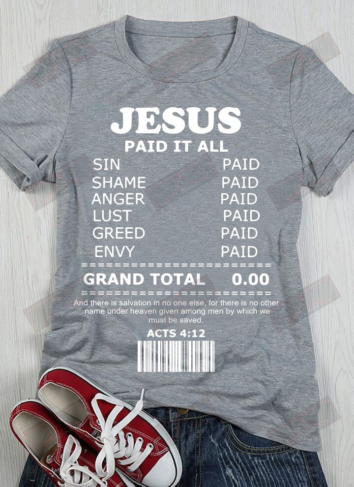 ETT1838 Jesus Paid It All