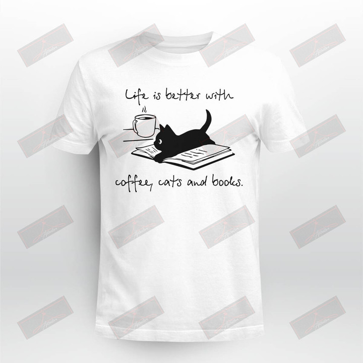 Miah869a Life Is Better With Coffee, Cats And Books