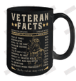 Veteran Facts Daily Value May Vary Ceramic Mug 15oz