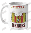 Vietnam Veteran Son Most People Never Meet Their Heroes I Was Raised By Mine Ceramic Mug 11oz
