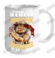 Being A Marine Is A Choice Being A Marine Veteran Is An Honor Ceramic Mug 15oz