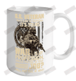 Peace Is Not My Frofession It_s Yours US Veteran Ceramic Mug 15oz