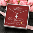 I Love You More The End I Win Necklace
