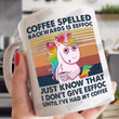 Coffee Spelled Backwards Is Eeffoc T-shirt