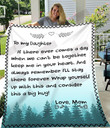 To My Daughter From Mom Blanket