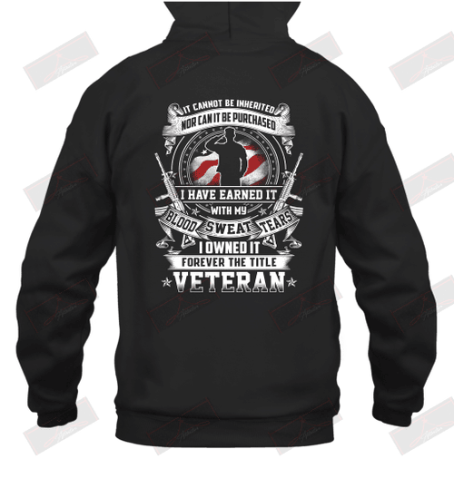 I Owned It Forever The Title Veteran Hoodie
