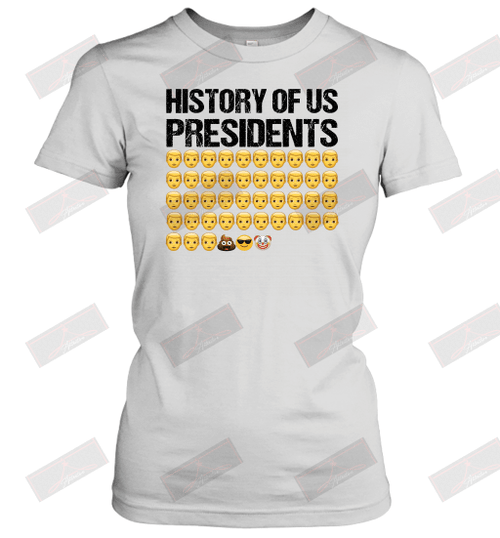 History Of US Presidents Women's T-Shirt