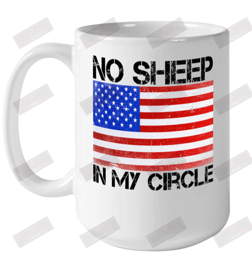 No Sheep In My Circle Ceramic Mug 15oz