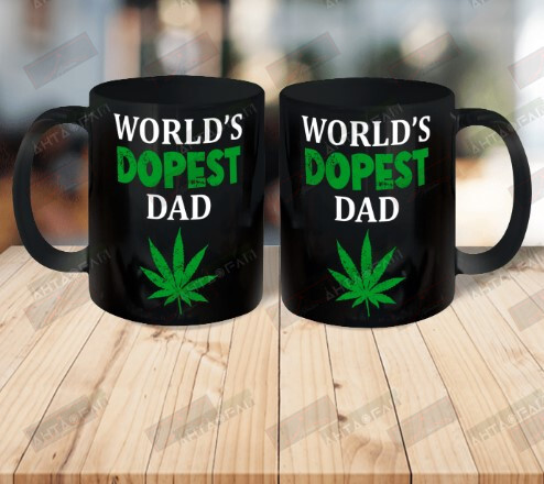 World's Dopest Dad Ceramic Mug 11oz