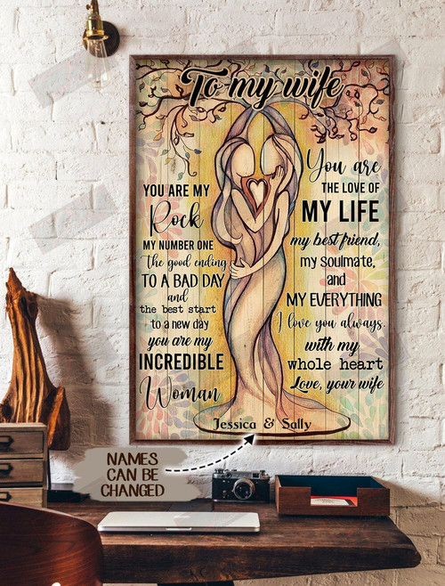 To My Wife Vertical Poster