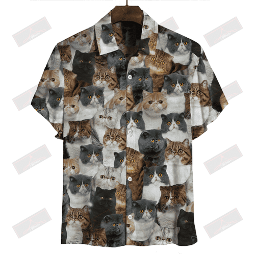 Exotic Cats Hawaiian Shirt