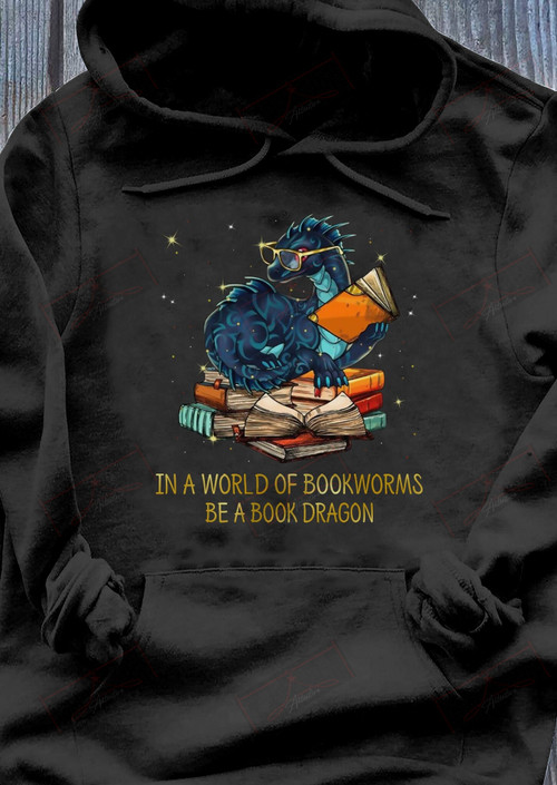 Be A Book Dragon T-shirt