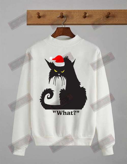 What Cat Christmas T-shirt