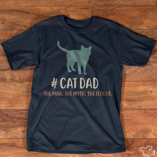 ETT1169 Cat Dad The Man The Myth The Legend