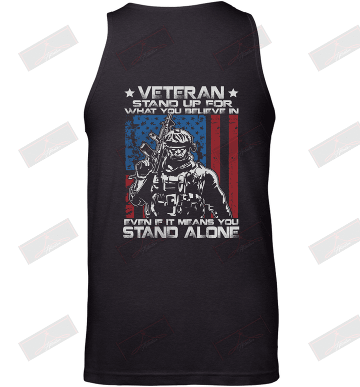Stand up for what you believe in even if it means you stand alone Tank Top