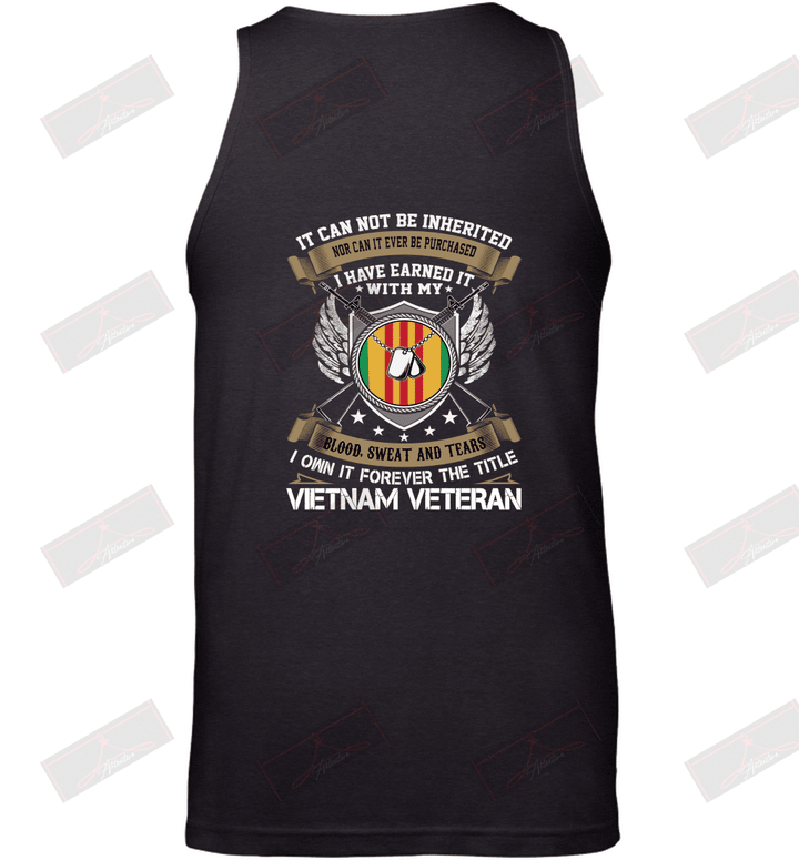 I Own It Forever The Title Vietnam Veteran Tank Top