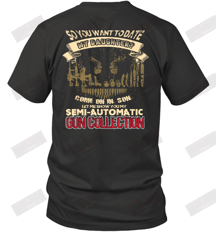 Let Me Show You My Semi automatic Gun Collection T-Shirt