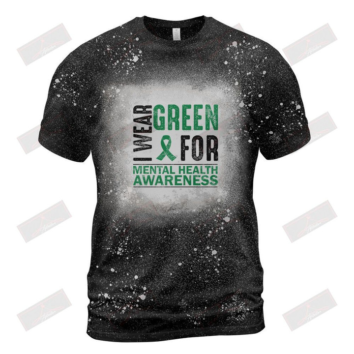 I Swear Green Bleached T-Shirt