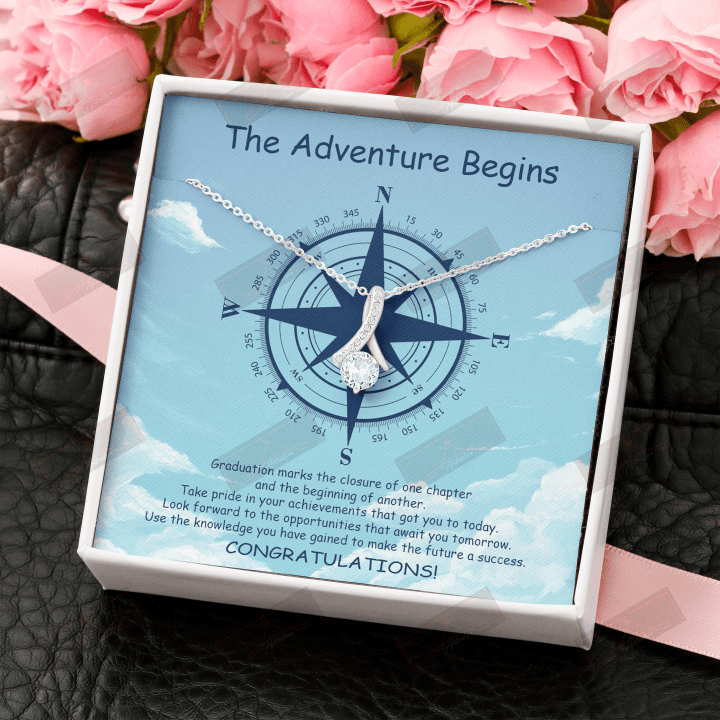 The Adventure Begins Necklace