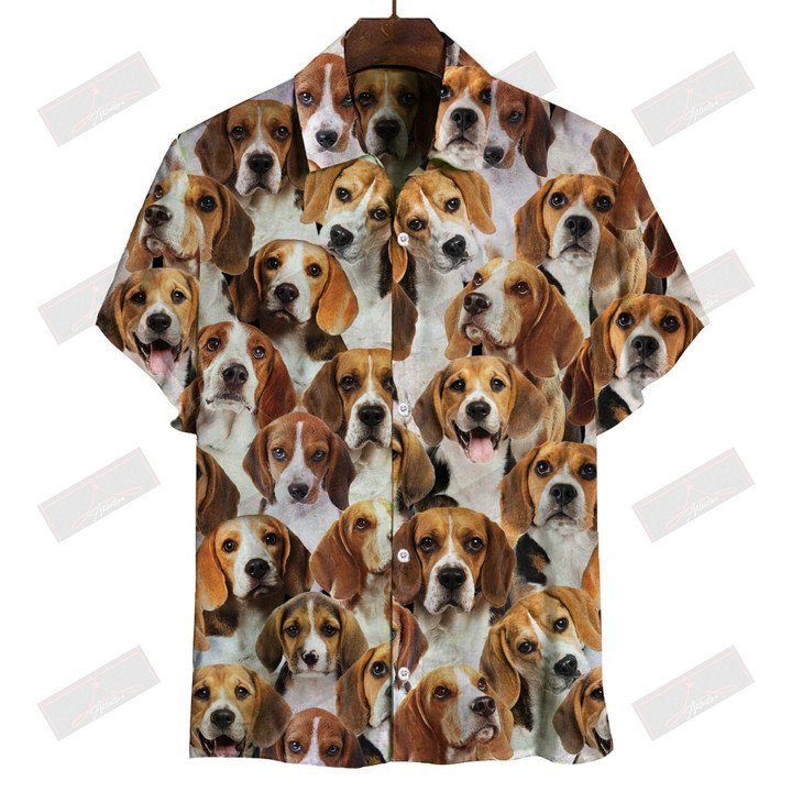 Beagles Hawaiian Shirt