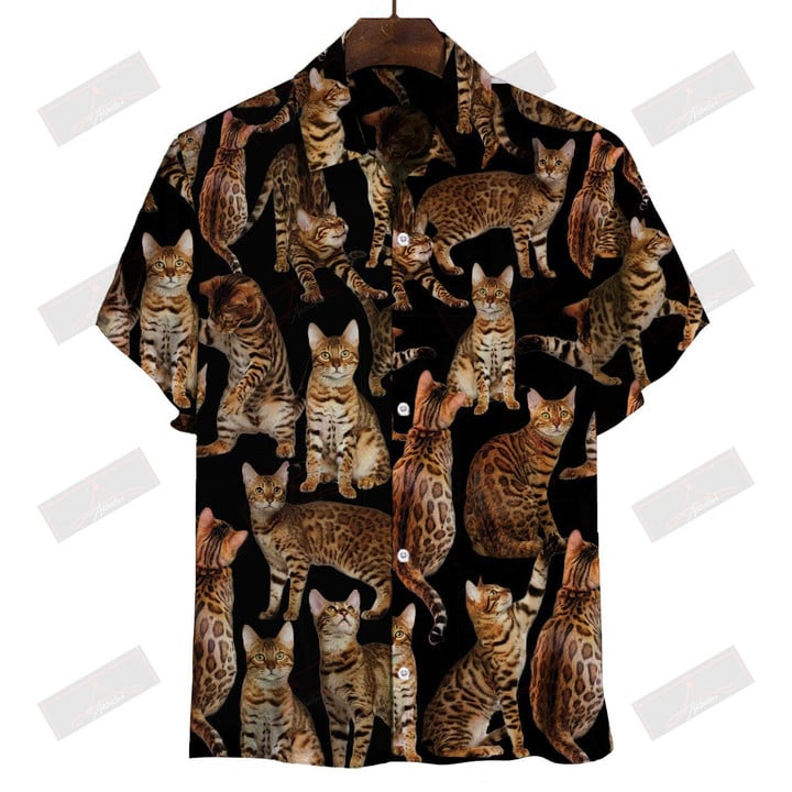 Bengal Cats Hawaiian Shirt