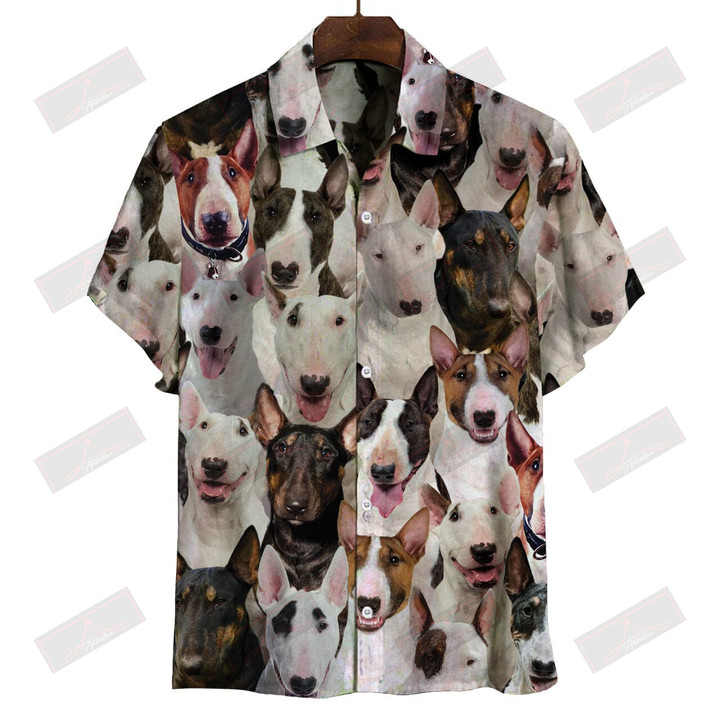 Bull Terriers Hawaiian Shirt