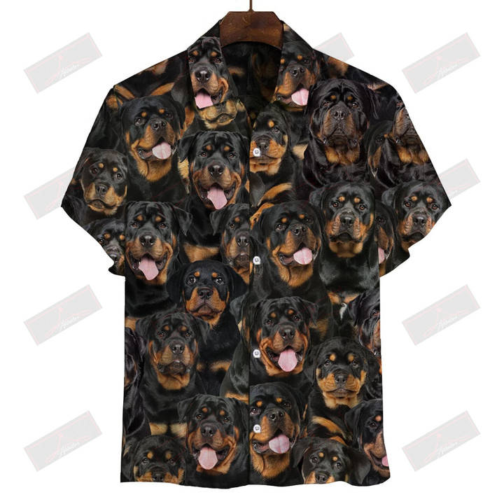 Rottweilers Hawaiian Shirt
