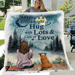 Chow Terrier Dog Here's A Good Night Hug With Lots & Lots Of Love Blanket