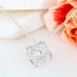 To My Wife "Forever Together" Love Knot Necklace Gift Set