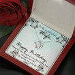 TO MY WIFE "HUNDRED" LOVE KNOT NECKLACE GIFT SET