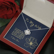 TO MY WIFE "HUNDRED LIFETIMES" LOVE KNOT NECKLACE GIFT SET
