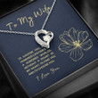 TO MY WIFE "HUNDRED LIFETIMES" FOREVER LOVE NECKLACE GIFT SET
